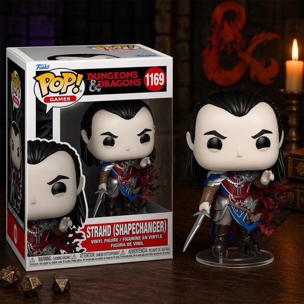 Фото - Коллекционная фигурка FUNKO cерии Подземелья и Драконы - СТРАД ФОН ЗАРОВИЧ (91563)